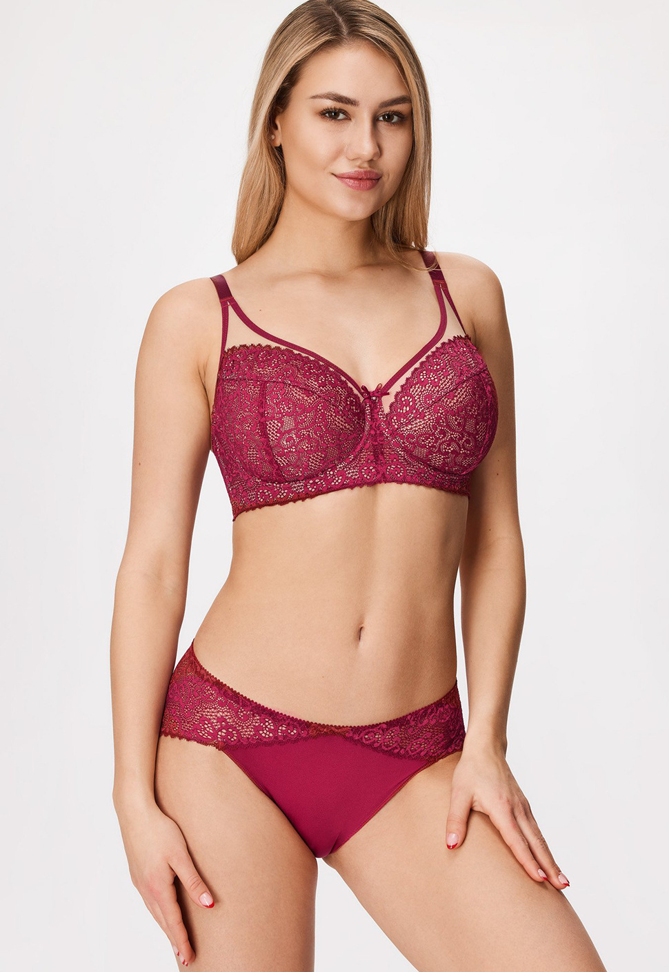 Triumph - (3 piese) 💥 Cel mai bine vândut sutien romantic din dantelă
