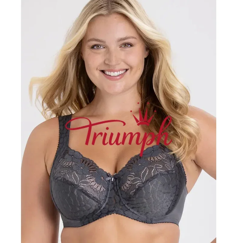 Triumph - 3 kusy. ✨Dámská žakárová podprsenka s předním zapínáním