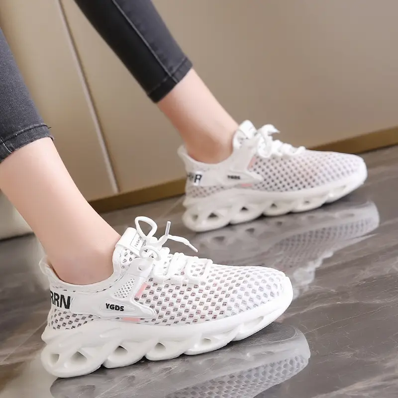 Women's Breathable Mesh Sneakers - Lightweight Athletic & Casual Shoes with EVA Sole