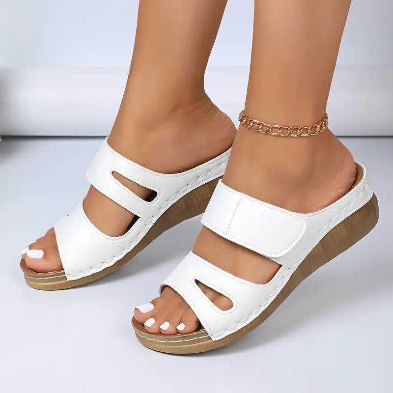 Women'S Comfortable Solid Color Casual Sandals