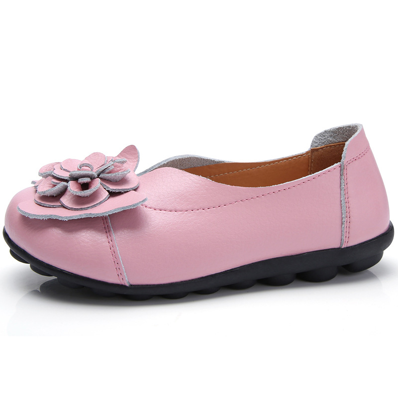 Orthopedic Flower Loafers In Breathable Leather - BUY 2 FREE SHIPPING