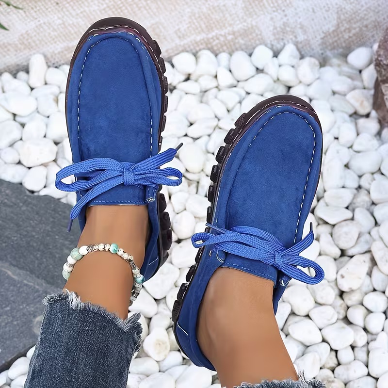 Women's Lightweight Slip-Resistant Flat Shoes