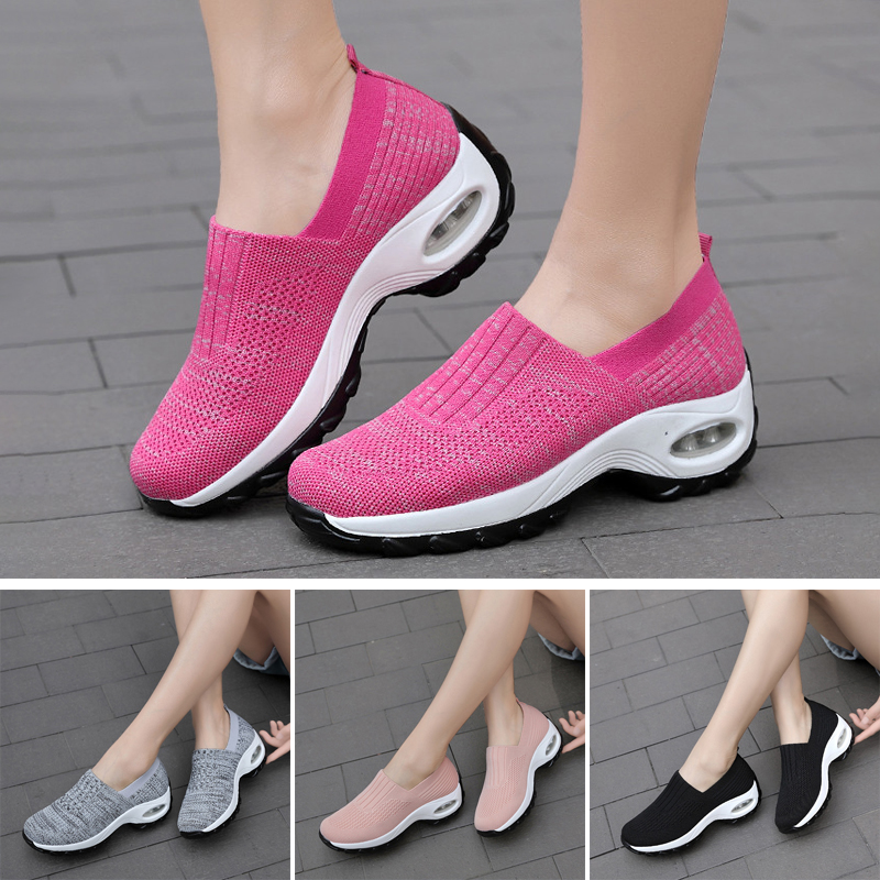 🔥Clearance Sale 65% OFF-Air GO-WALK Comfy Women's Orthopedic Platform Sneakers