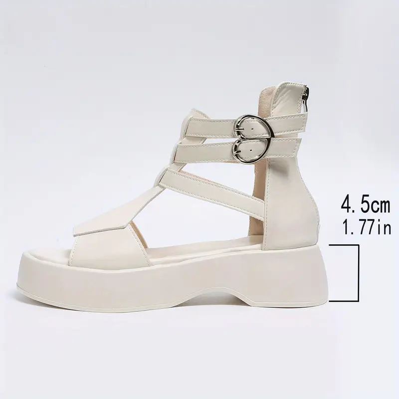 Comfortable Chunky Wedge Heel Sandals