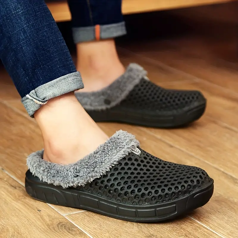 Men's Plus Size Unisex Winter Slippers