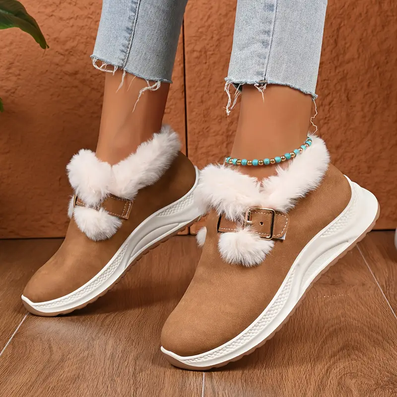 Women's Plush Winter Snow Boots