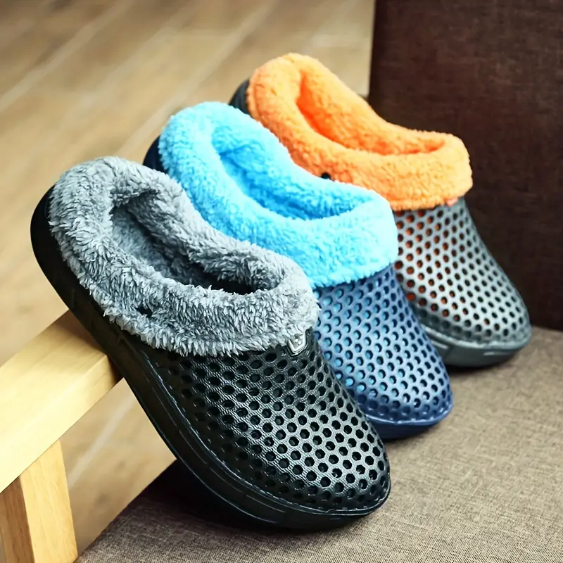 Men's Plus Size Unisex Winter Slippers