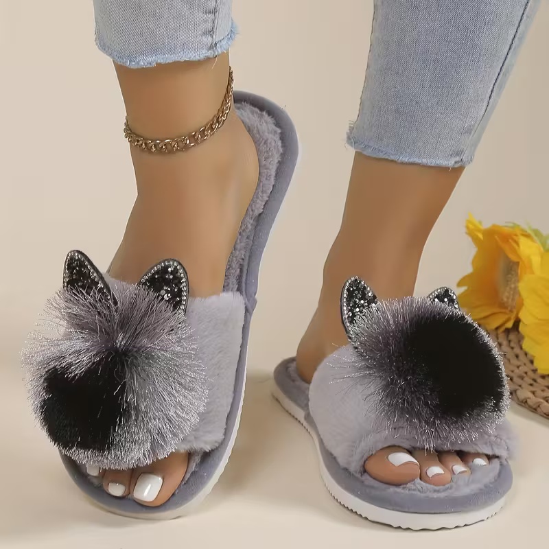 Women's All-Season Slip-On Moccasin Slippers