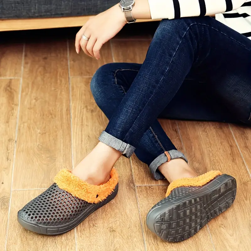 Men's Plus Size Unisex Winter Slippers