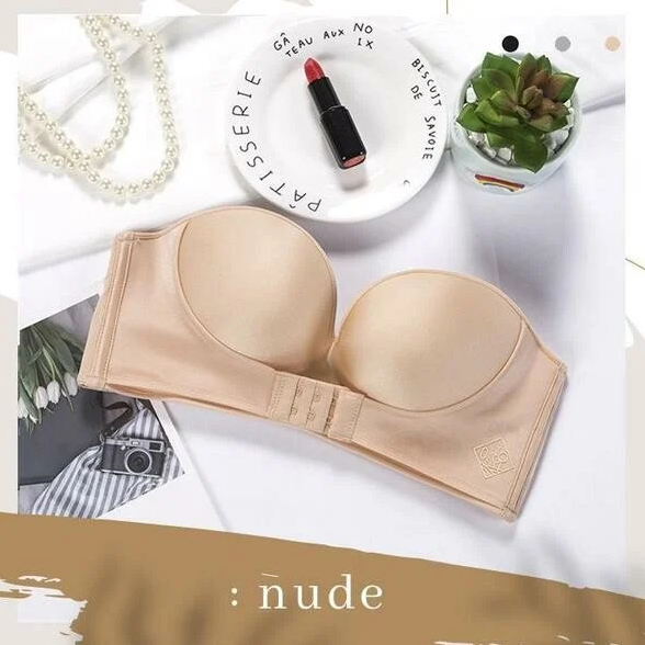 Invisible Strapless Non-slip Sexy No Steel Ring Tube Top