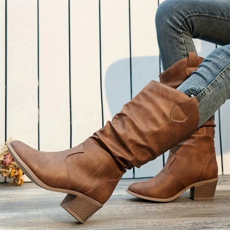 Women's Stylish Western Cowboy Boots 