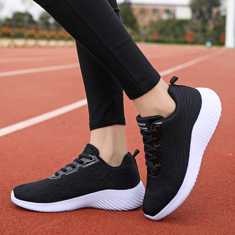 Women's New Mesh Colorful Breathable Half Shoes