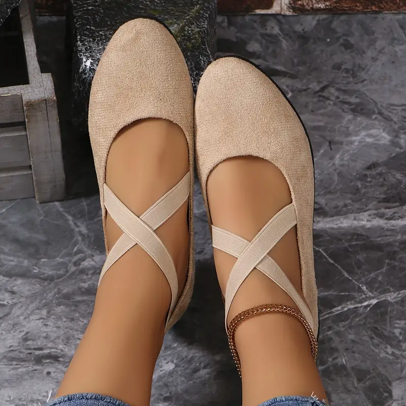 Women's Crisscross Strap Wedge Shoes