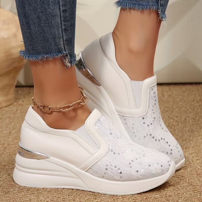 Women's Fashion Comfortable Thick-Soled Wedge Shoes
