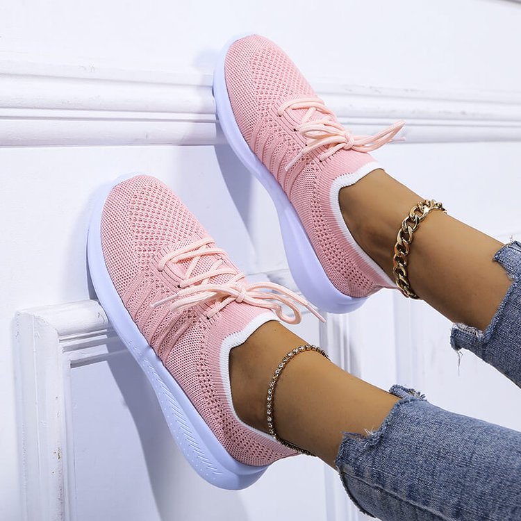 Women's Spring Fly Knit Lightweight Sneakers