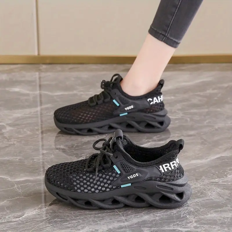 Women's Breathable Mesh Sneakers - Lightweight Athletic & Casual Shoes with EVA Sole