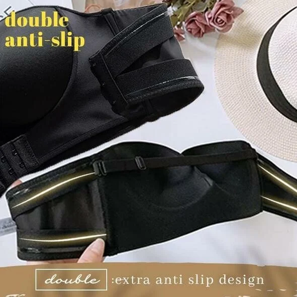 Invisible Strapless Non-slip Sexy No Steel Ring Tube Top