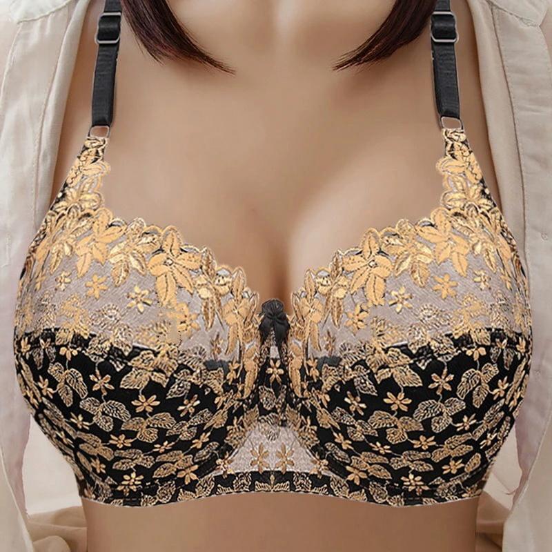 🔥Buy 1 Get 3🔥 Plus Size Bra Women Underwear Wire Free Comfort Soft Thin Breathable
