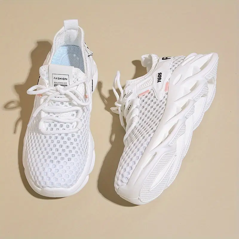 Women's Breathable Mesh Sneakers - Lightweight Athletic & Casual Shoes with EVA Sole