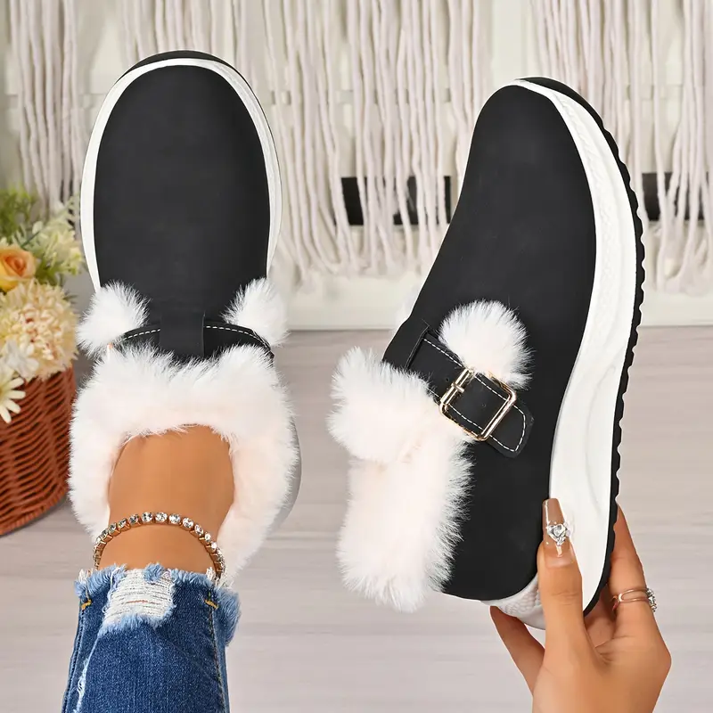 Women's Plush Winter Snow Boots