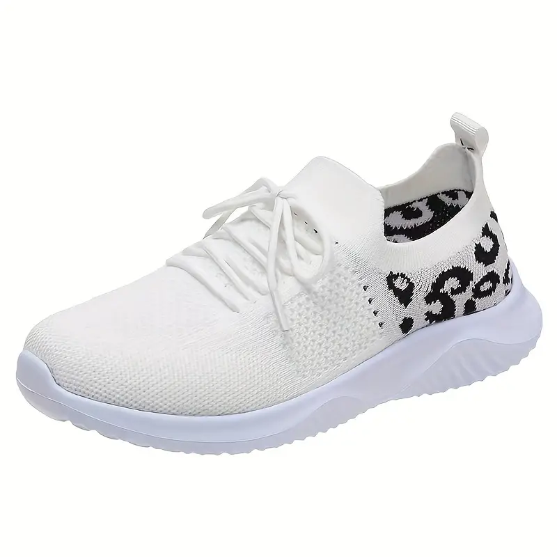 Women's Leopard Print Sports Shoes