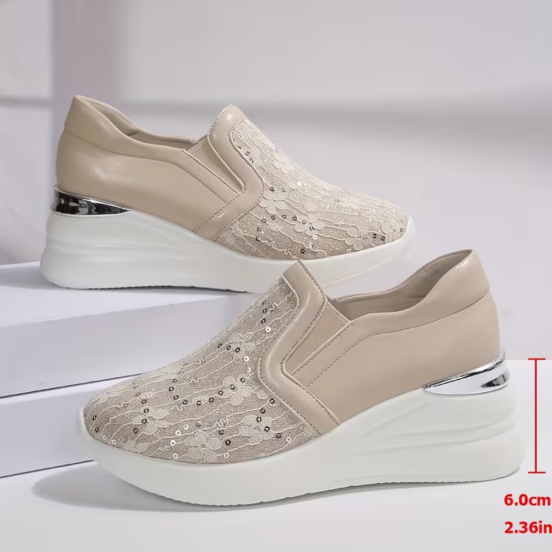 Women's Fashion Comfortable Thick-Soled Wedge Shoes