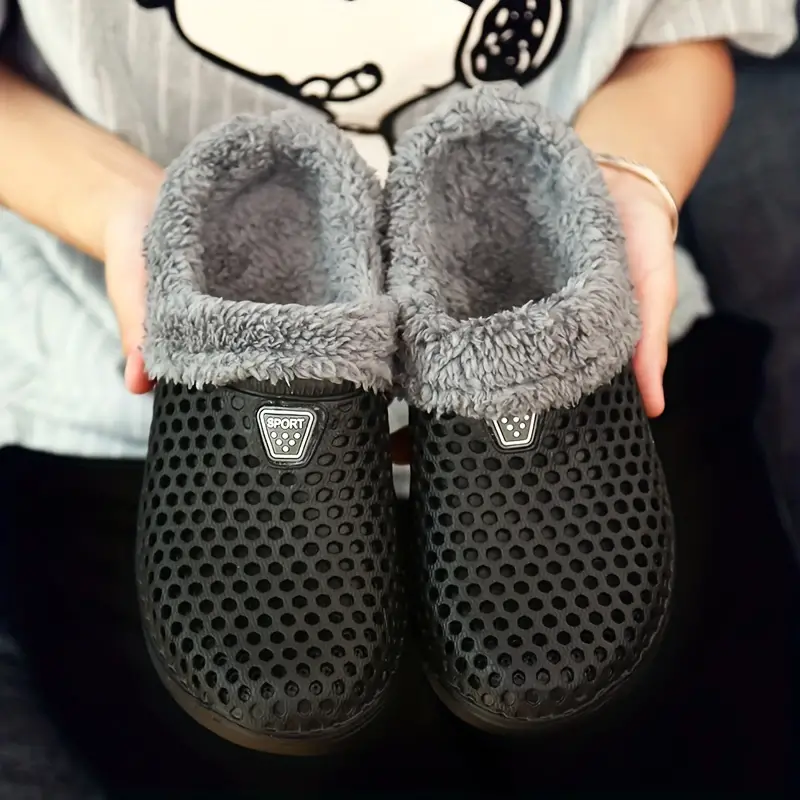 Men's Plus Size Unisex Winter Slippers