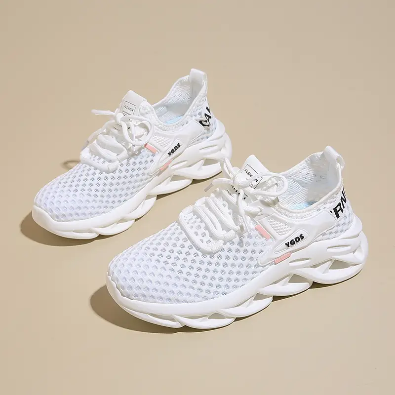 Women's Breathable Mesh Sneakers - Lightweight Athletic & Casual Shoes with EVA Sole