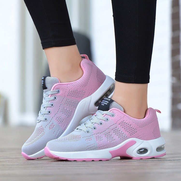 Women's Breathable Air Cushion Walking Sneakers