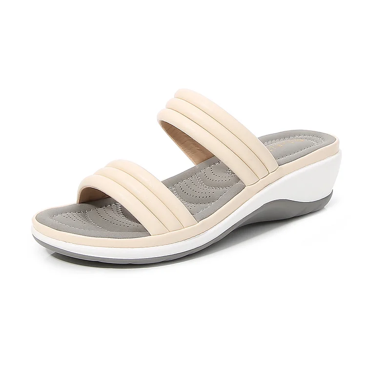 Women's Strappy Wedge Sandals