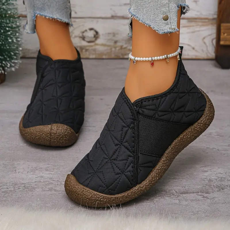 Women's Warm Waterproof Cotton Shoes