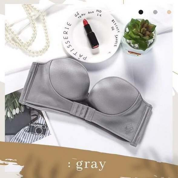 Invisible Strapless Non-slip Sexy No Steel Ring Tube Top
