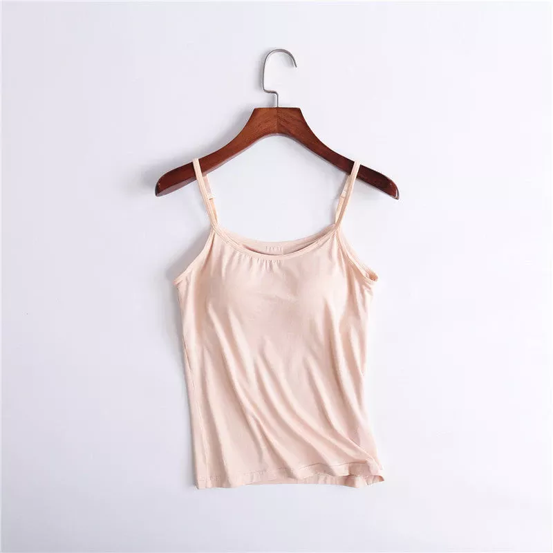 Tank With Built-In Bra - Buy More Save More