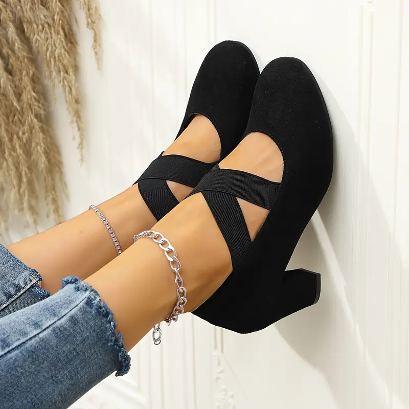 Women's Crisscross Strap Elegant High Heels (2.26IN)