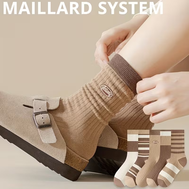 5-Pack Women's Mallard System Mid-Calf Socks