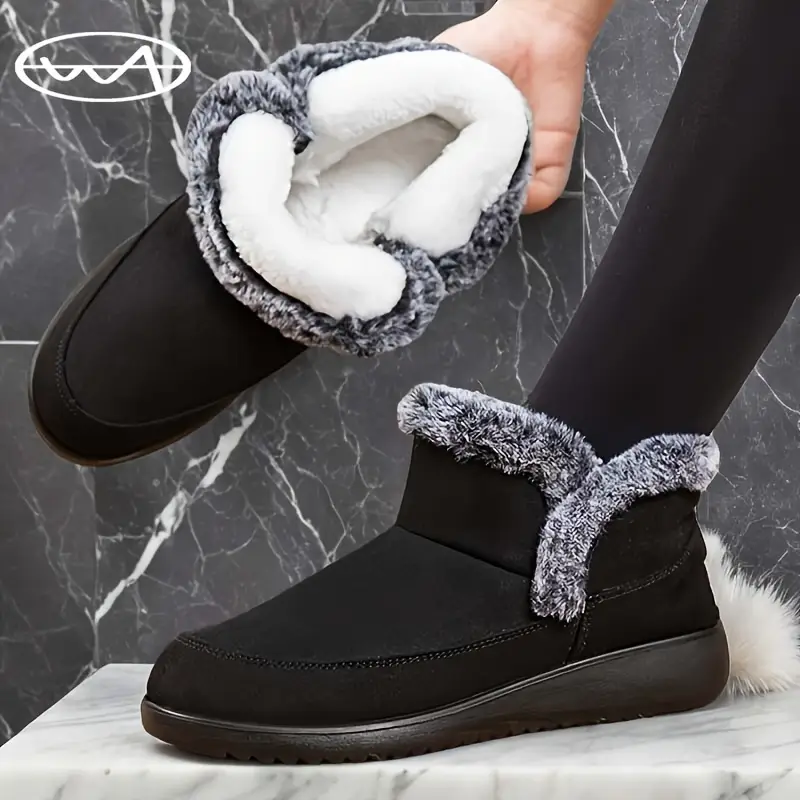 Women's Thickened Warm Casual Cotton Shoes