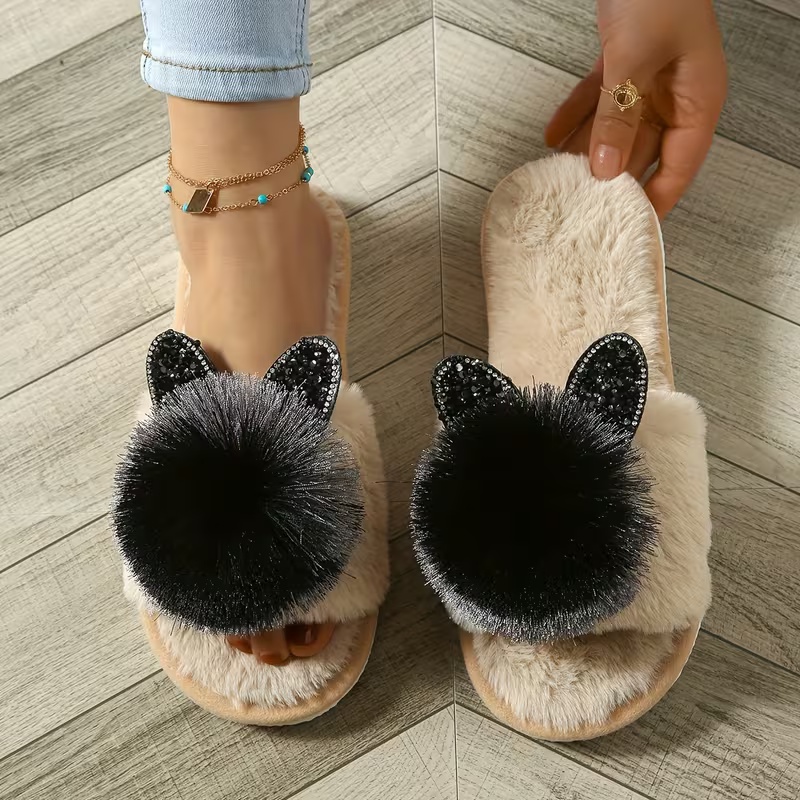 Women's All-Season Slip-On Moccasin Slippers