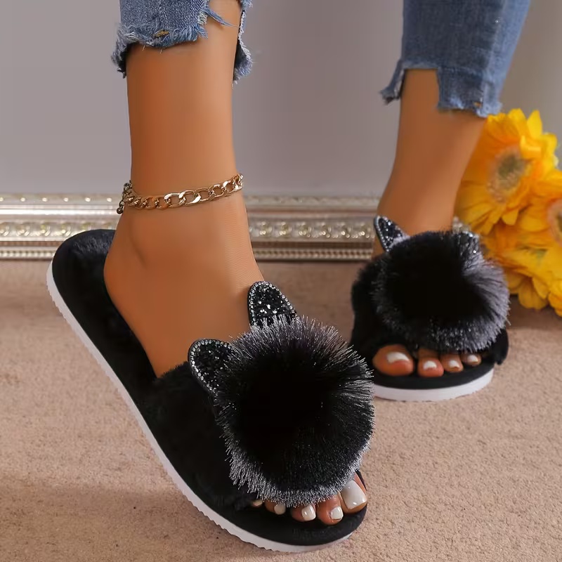 Women's All-Season Slip-On Moccasin Slippers