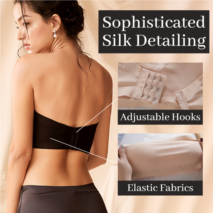 Buy 2 Get 20% OFF💥Oversized Elastic Non-slip Strapless Bra💖Suitable for women from 110-330 lbs