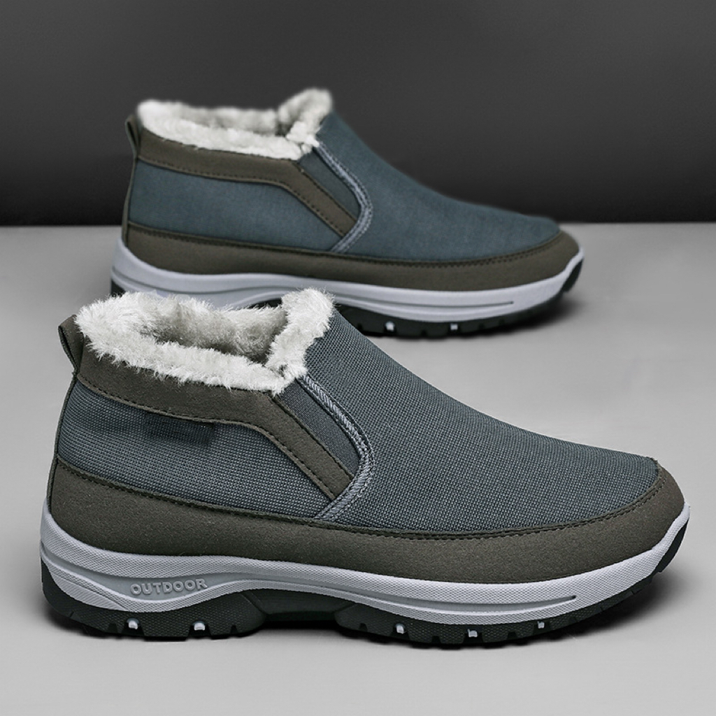 Men's Casual Breathable Slip-On Cotton Shoes