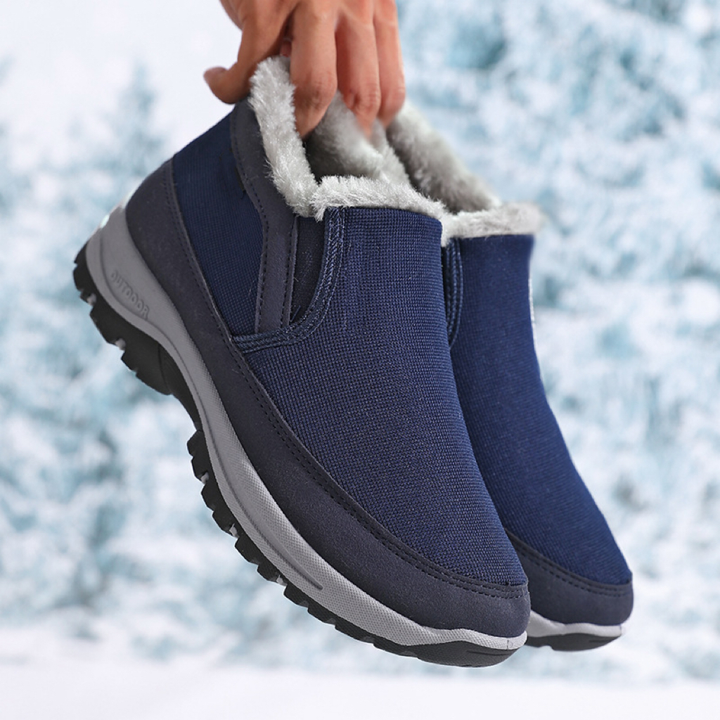 Men's Casual Breathable Slip-On Cotton Shoes