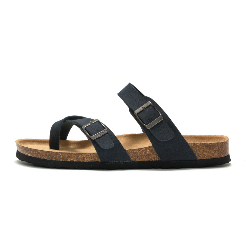 Women's Flat Cork Toe Post Sandals