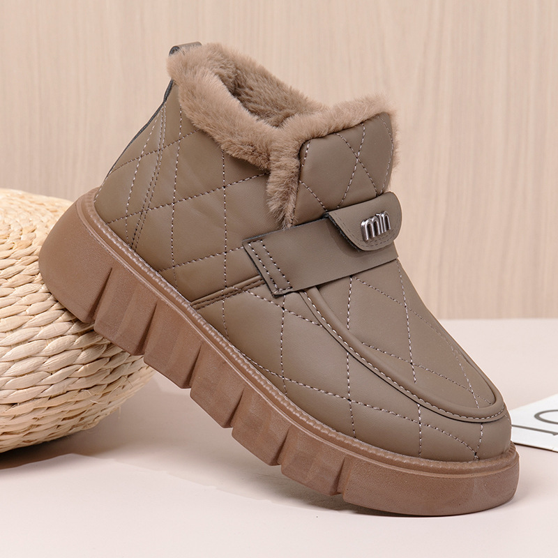 Women's Thickened Warm Waterproof Cotton Shoes