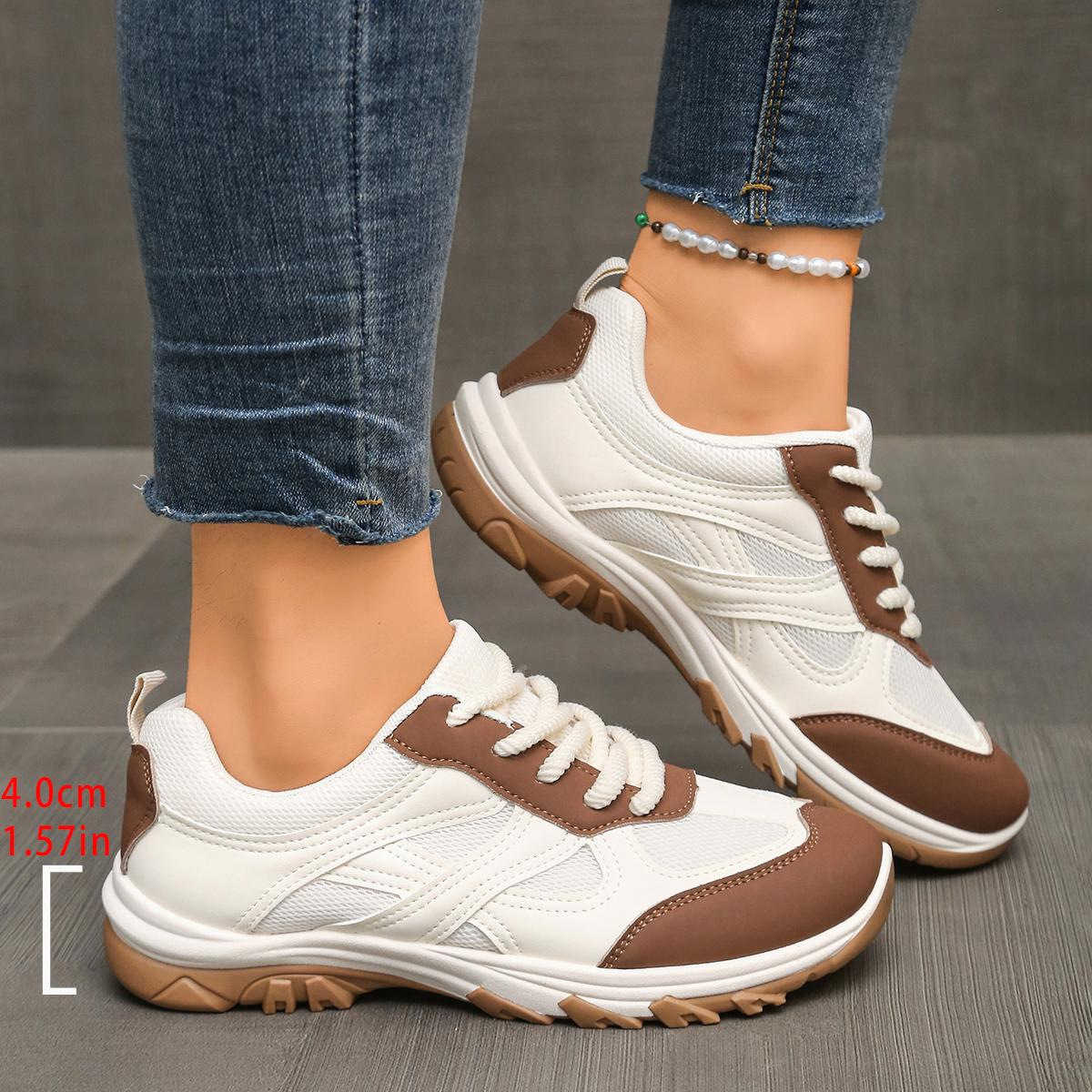 Colorblock Comfortable Breathable Casual Sneakers