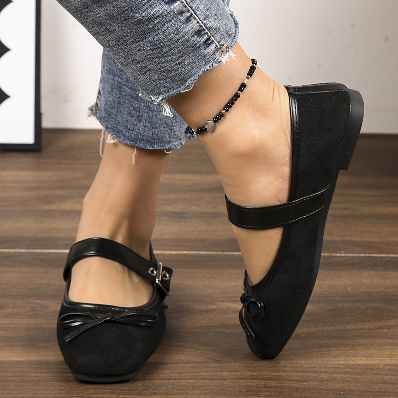 Women's Bow Mary Jane Shoes