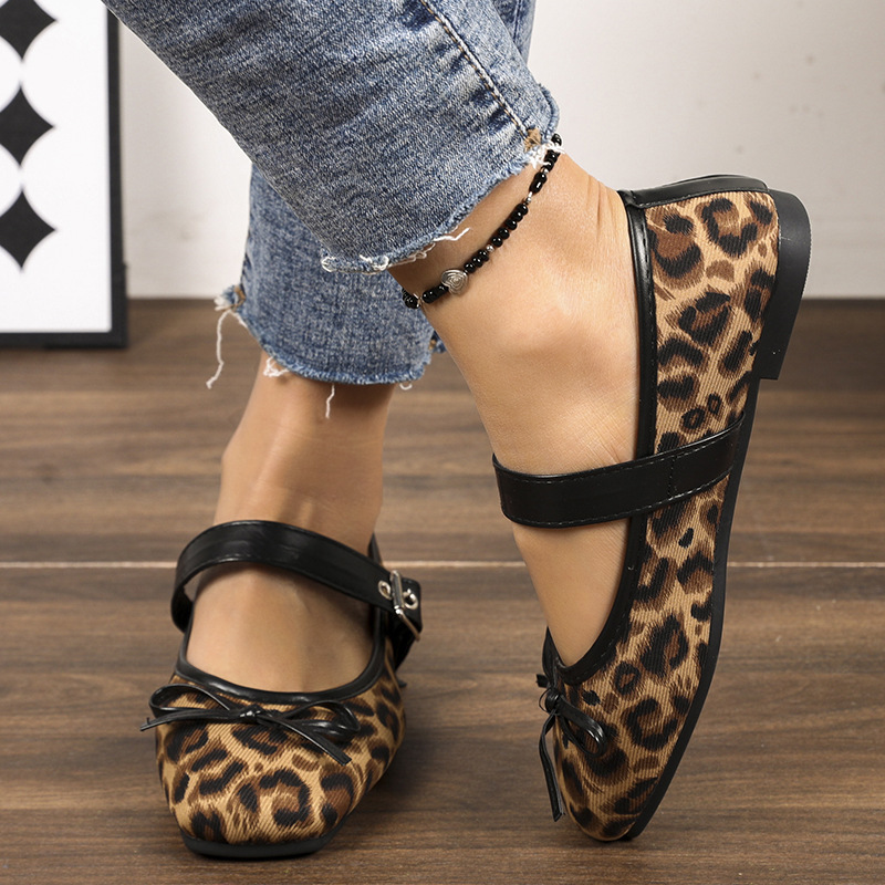 Women's Bow Mary Jane Shoes