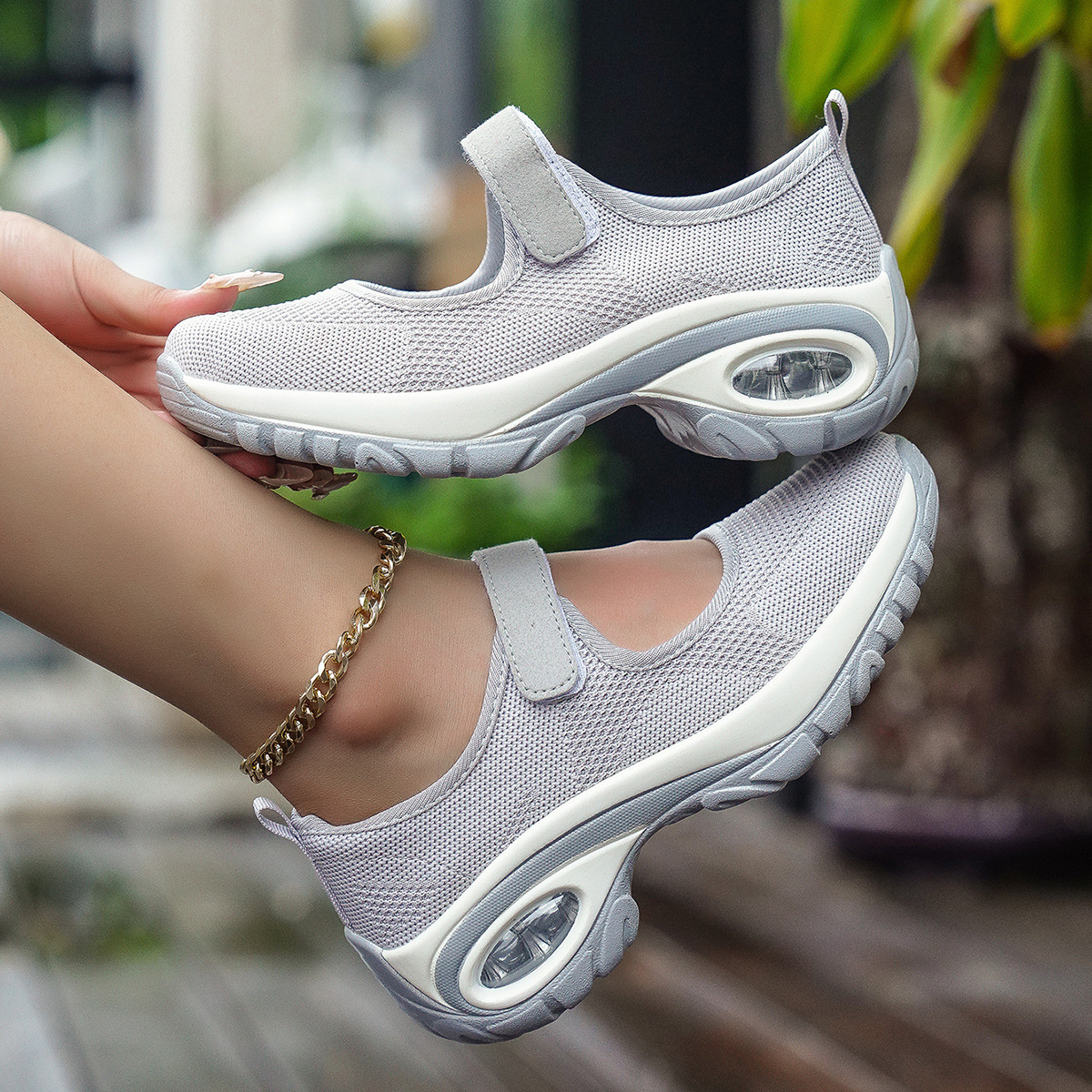 Women's Orthopedic Air Cushion Wedge Sneakers