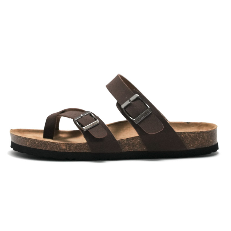 Women's Flat Cork Toe Post Sandals