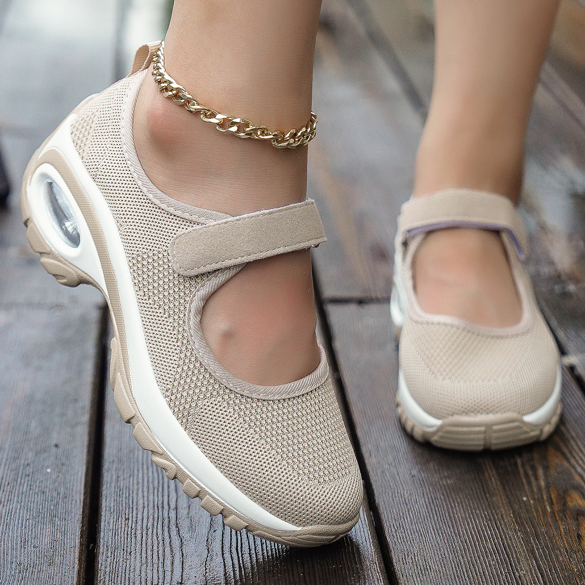 Women's Orthopedic Air Cushion Wedge Sneakers