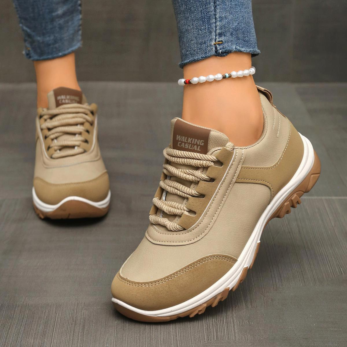 Colorblock Comfortable Breathable Casual Sneakers